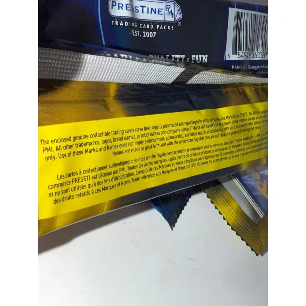 5 Presstine Pressti Pack Pokemon Trading Card Packs 3 Cards Per Pack New Sealed